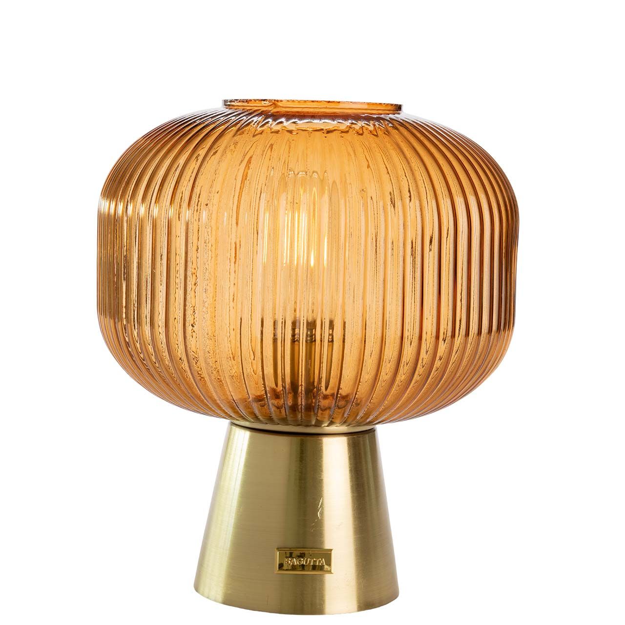 LAMPADA OGIVALE A RICARICA USB 21x27 MARRONE